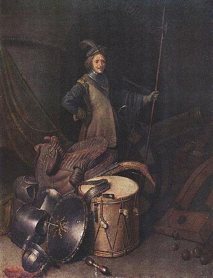 Gerard Dou Officer of the Marksman Society in Leiden oil painting picture